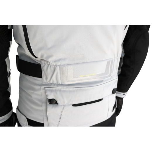 TEXTILNÍ AIRBAGOVÁ BUNDA HELITE TOURING ŠEDÁ