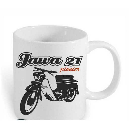 HRNÍČEK S MOTIVEM JAWA PIONIER