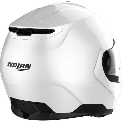 NOLAN N100-6 CLASSIC METAL WHITE N-COM 5