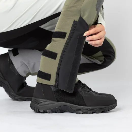 DÁMSKÉ KALHOTY IXS VENTURE-AIR 1.0 X2-055605 SVĚTLE ŠEDÁ-OLIVOVÁ