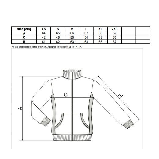 DÁMSKÁ KLUBOVÁ MIKINA NA ZIP KAWASAKI BIKERS CZ - ZELENÁ