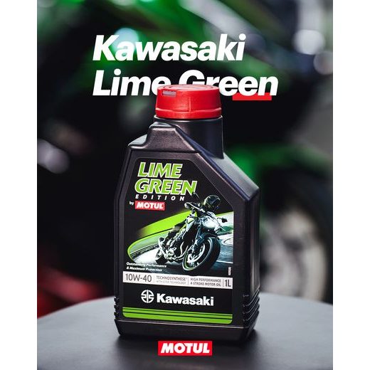 MOTUL LIME GREEN KAWASAKI OLEJ 10W40 1L
