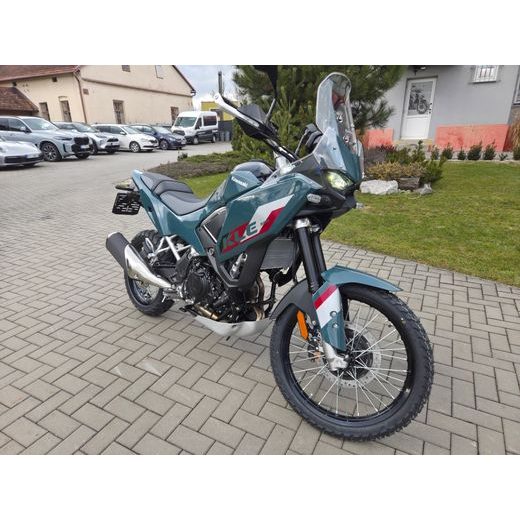 KAWASAKI KLE500 SE METALLIC BLUISH GREEN 2026 DEMO