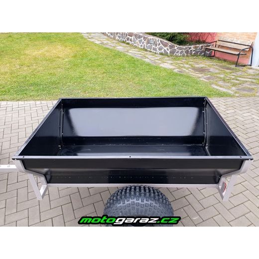 SHARK WOOD 550, VOZÍK ZA ČTYŘKOLKU ČERNÝ