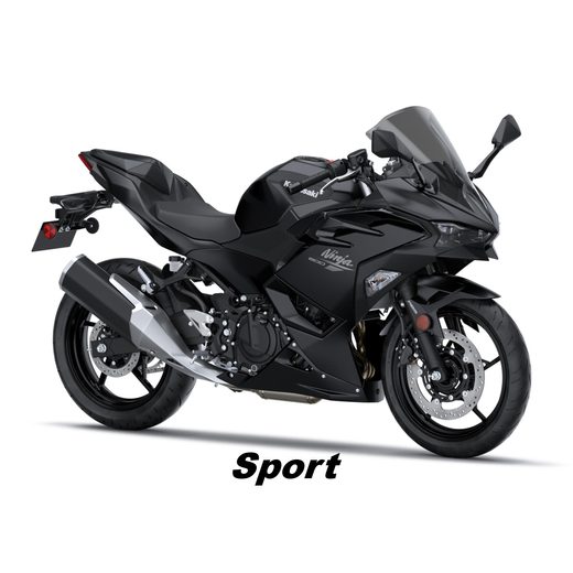 KAWASAKI NINJA 500 METALLIC FLAT SPARK BLACK 2026