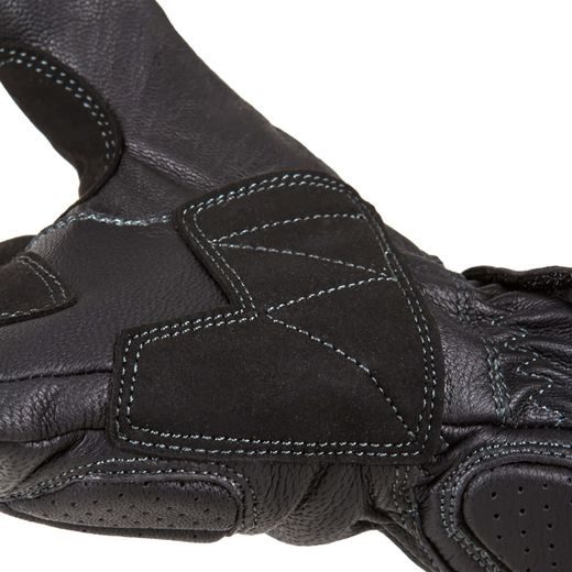WOLF FURIA BLACK KOŽENÉ RUKAVICE NA MOTORKU