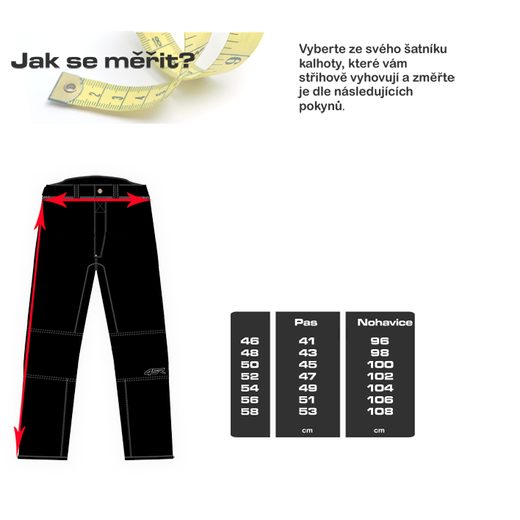 KALHOTY NA MOTORKU 4SR BK2