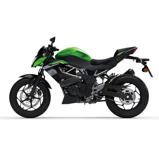 KAWASAKI Z125 CANDY LIME GREEN 2026