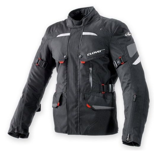 BUNDA NA MOTORKU CLOVER SCOUT BLACK