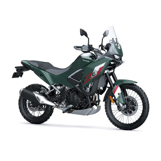 KAWASAKI KLE500 SE METALLIC BLUISH GREEN 2026 DEMO
