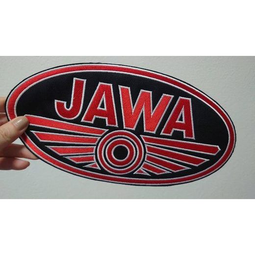 VELKÁ NÁŠIVKA S MOTIVEM JAWA