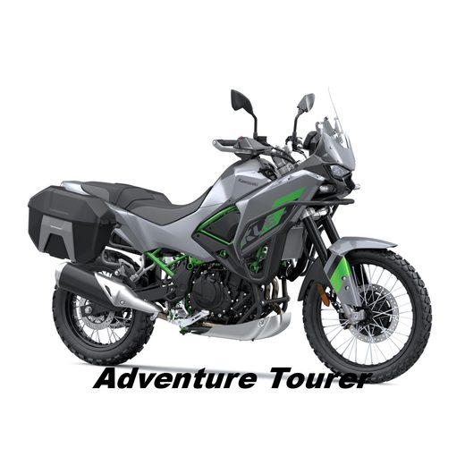 KAWASAKI KLE500 SE PEARL STORM GRAY 2026