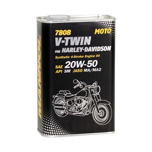 MANNOL V-TWIN FOR HARLEY-DAVIDSON 20W-50 1 L MOTOCYKLOVÝ OLEJ M7808