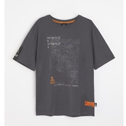 DIVERSE EXTREME TEAM - DAKAR RALLY TRIČKO OV 0824 GRAFIT