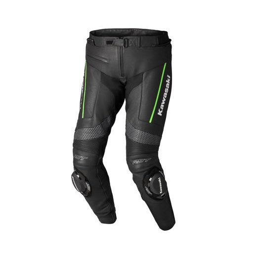 PÁNSKÉ KOŽENÉ SPORTOVNÍ KALHOTY NA MOTORKU KAWASAKI PADUA II