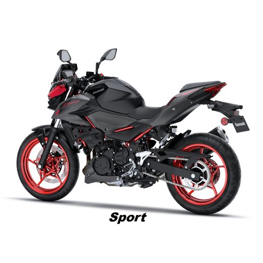 KAWASAKI Z500 SE CANDY PERSIMMON RED 2025
