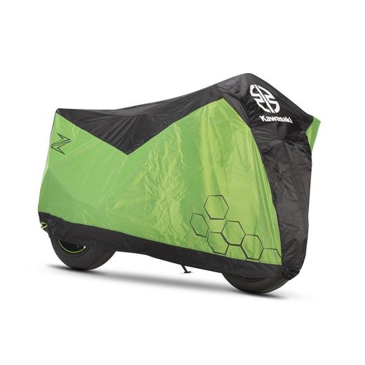 VENKOVNÍ PLACHTA KAWASAKI "Z" (ČERNO-ZELENÁ)