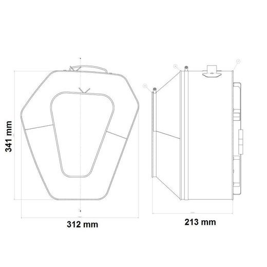 BOČNÍ KUFRY (2X14L) KAWASAKI