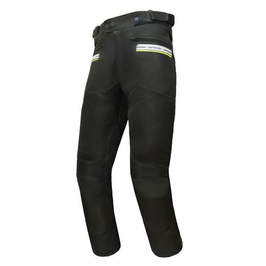 PÁNSKÉ TEXTILNÍ MOTO KALHOTY SPARK BREEZE - FLUO