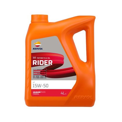 REPSOL MOTO RIDER 4T 15W-50 4L