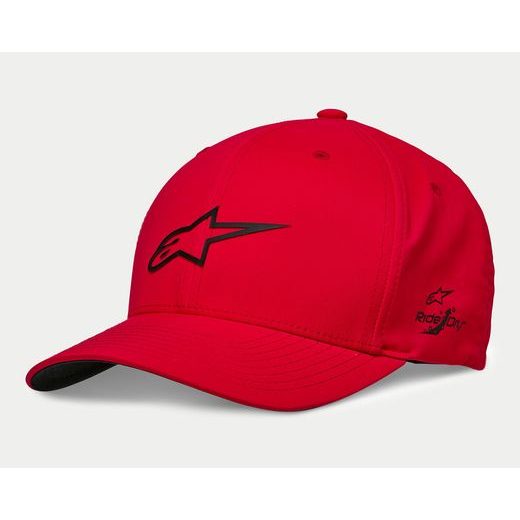 KŠILTOVKA AGELESS WP TECH HAT, ALPINESTARS (ČERVENÁ/ČERNÁ)