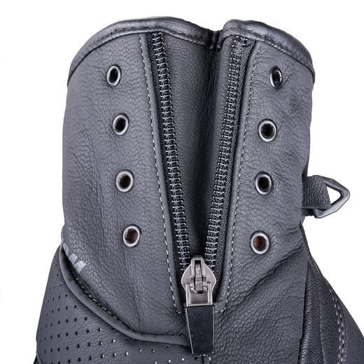 WOLF FULLA BLACK DÁMSKÉ KOŽENÉ RUKAVICE NA MOTORKU