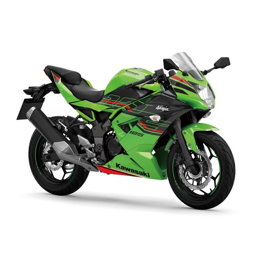 KAWASAKI NINJA 125 LIME GREEN 2024