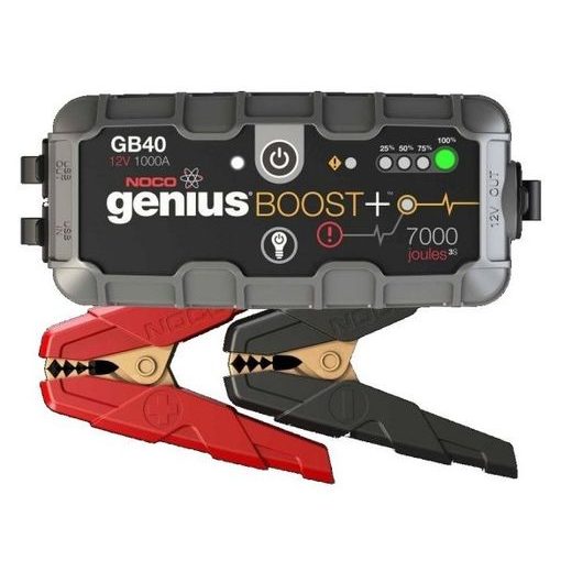 STARTOVACÍ BOX + POWER BANKA, STARTOVACÍ PROUD 1000 A, NOCO GENIUS BOOST PLUS GB40 (NOCO USA)