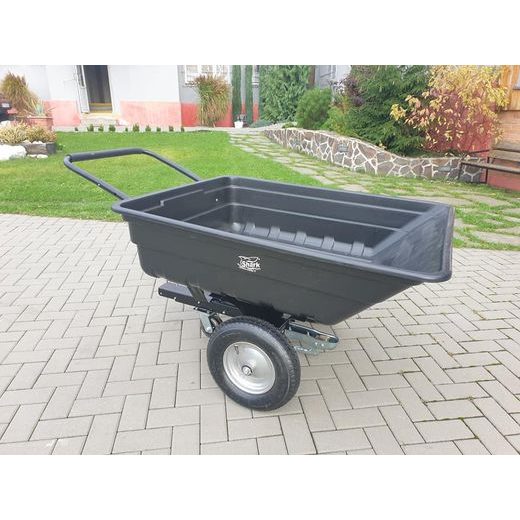 SHARK GARDEN 150 S ADPATÉREM NA TAŽNÉ, VOZÍK ZA ČTYŘKOLKU ČERNÝ