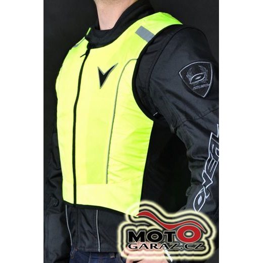 REFLEXNÍ VESTA NA MOTORKU NERVE UNION STAR