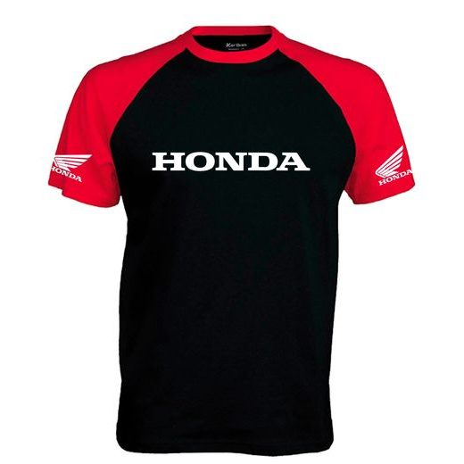 PÁNSKÉ TRIKO S MOTIVEM HONDA 1 - ČERVENO/ČERNÉ