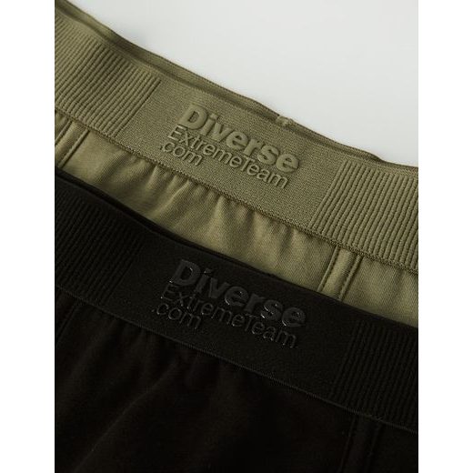 DIVERSE EXTREME TEAM - DAKAR RALLY BOXERKY OFFICIAL LONGY III 2PACK BLACK/KHAKI