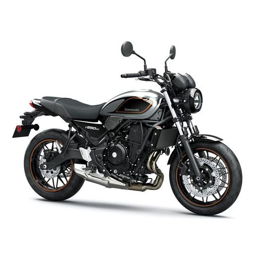 KAWASAKI Z650RS METALLIC MOONDUST GRAY / EBONY 2022