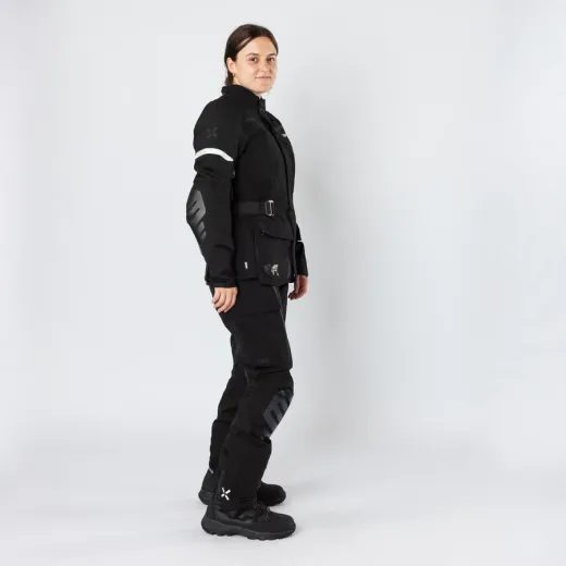 DÁMSKÉ KALHOTY S LAMINOVANOU MEMBRÁNOU IXS VENTURE-STX 1.0 X2-015605 ČERNÉ