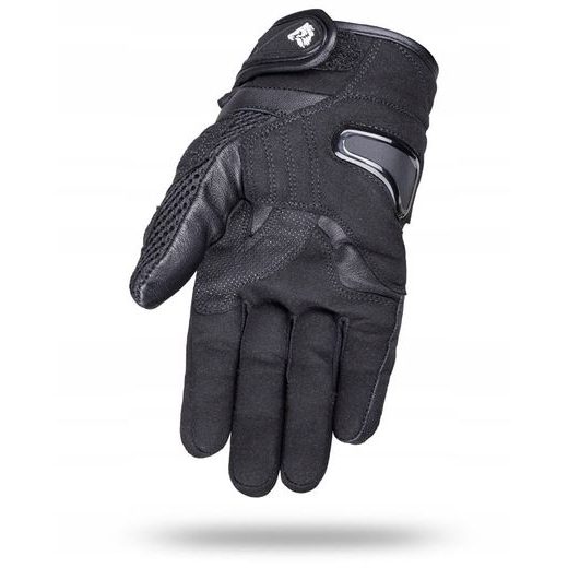 WOLF RABID BLACK KOŽENÉ RUKAVICE NA MOTORKU