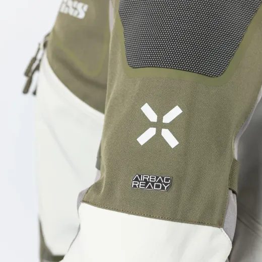 DÁMSKÁ BUNDA IXS VENTURE-AIR 1.0 X2-051605 OLIVOVÁ-SVĚTLE ŠEDÁ