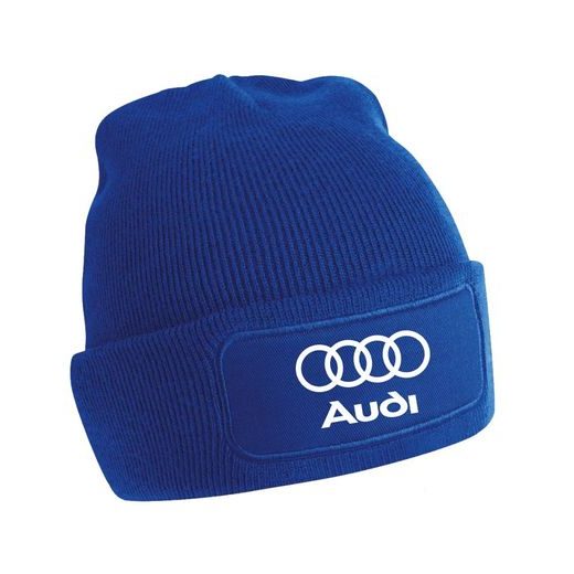 ZIMNÍ ČEPKA S MOTIVEM AUDI