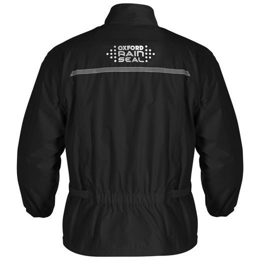 NEPROMOKAVÁ BUNDA NA MOTORKU OXFORD - ČERNÁ RM100