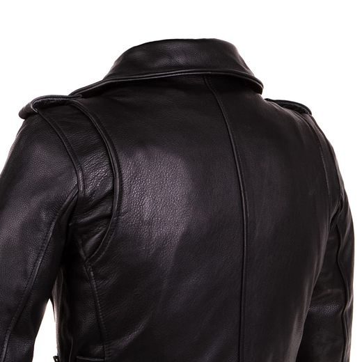 DÁMSKÝ KOŽENÝ KŘIVÁK SE ŠNĚROVÁNÍM A TERMOVLOŽKOU WOLF BIKER