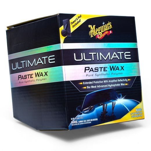 MEGUIARS ULTIMATE WAX PASTE - TUHÝ VOSK NA BÁZI SYNTETICKÝCH POLYMERŮ, 311 G