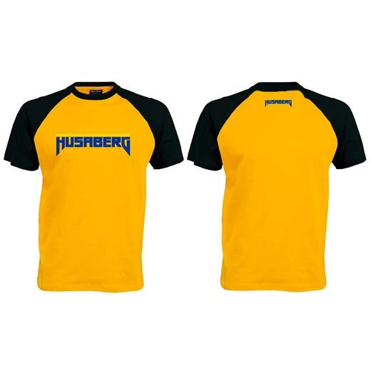 PÁNSKÉ TRIKO S MOTIVEM HUSABERG 1 - ČERNÉ/ŽLUTÉ
