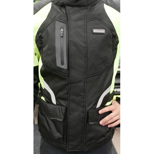 BUNDA NA MOTORKU NERVE SPARK BLACK/NEON