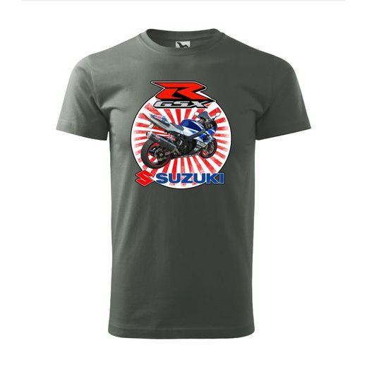 PÁNSKÉ TRIKO S MOTIVEM SUZUKI GSXR 1 - BŘIDLICOVÉ