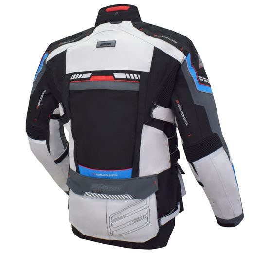 PÁNSKÁ TEXTILNÍ MOTO BUNDA SPARK AVENGER EVO TRIKOLOR