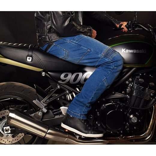 KEVLAROVÉ JEANSY 4SR CLUB SPORT BLUE