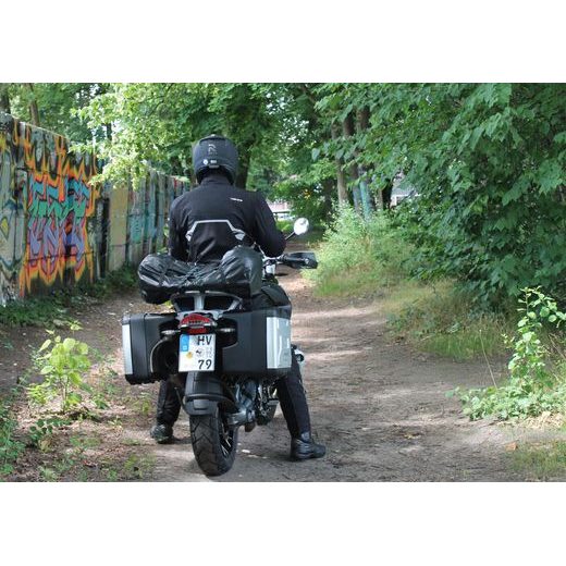 TEXTILNÍ AIRBAGOVÁ BUNDA HELITE TOURING ČERNÁ