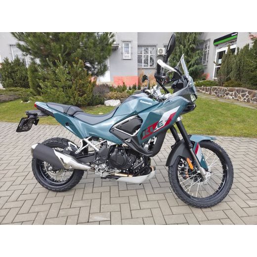 KAWASAKI KLE500 SE METALLIC BLUISH GREEN 2026 DEMO