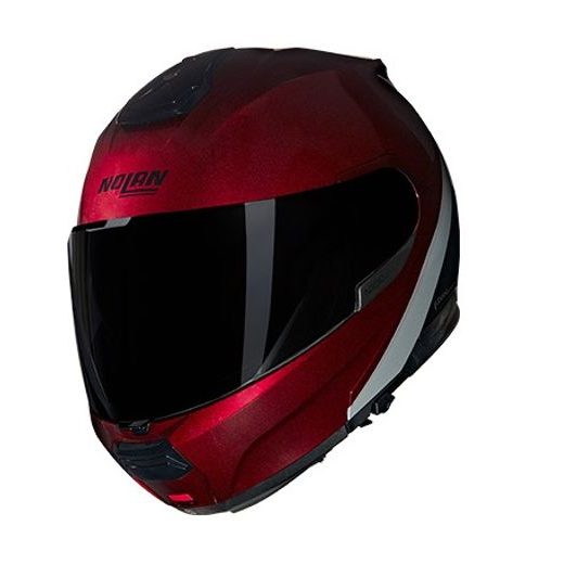 NOLAN N100-6 VERNICIATURA SPECIALE N-COM ROSSO VISCERALE/NERO 341