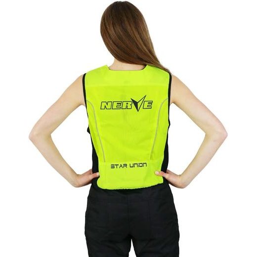 REFLEXNÍ VESTA NA MOTORKU NERVE UNION STAR