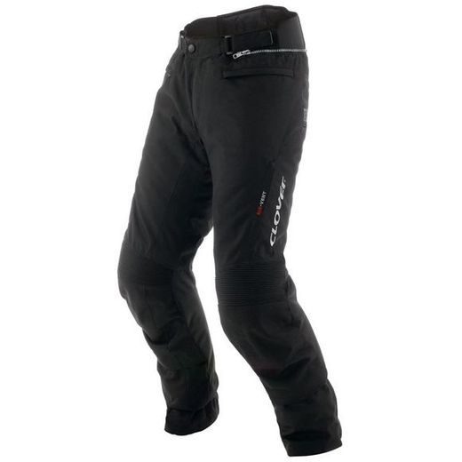 KALHOTY NA MOTORKU CLOVER STORM BLACK